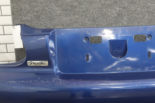 99-00 Mazda Miata NB Rear Bumper W/Rebar Sapphire Blue (20P) *Peeling*