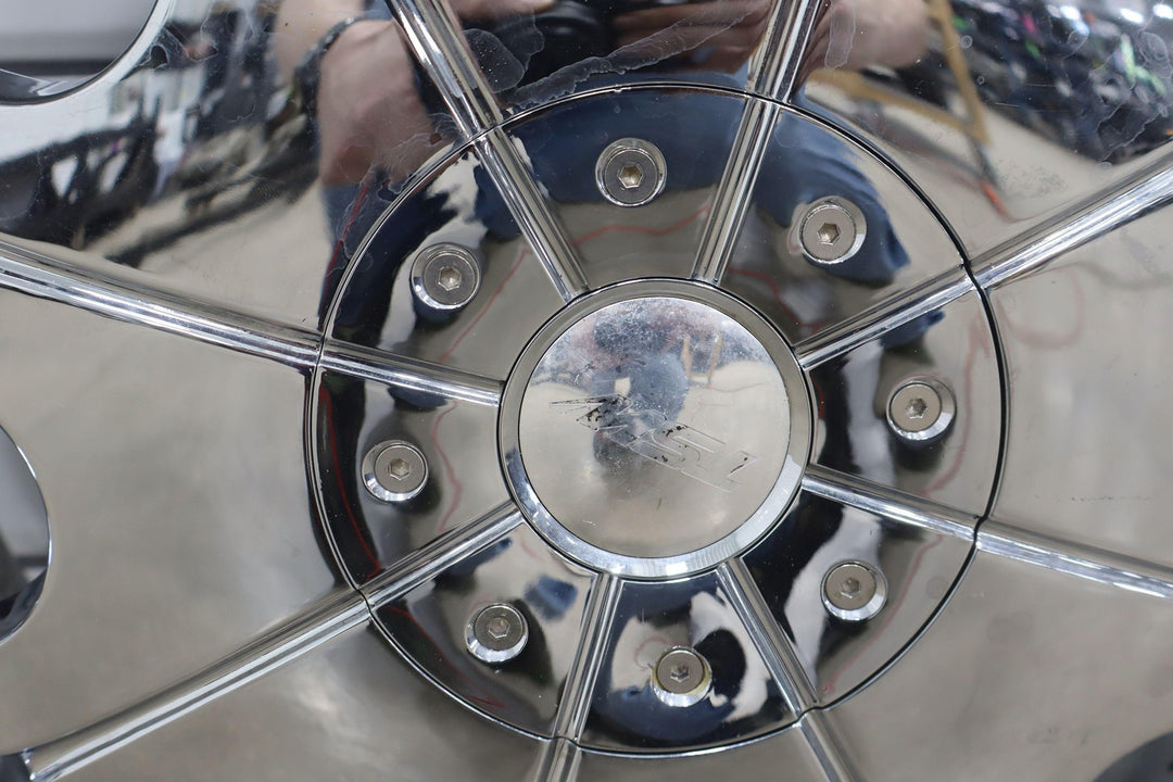 cadillac wheels chrome