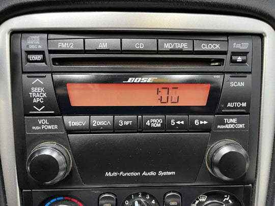 01-03 Mazda Miata OEM Bose AM-FM-CD Player For Parts or Repair (Bad Display)