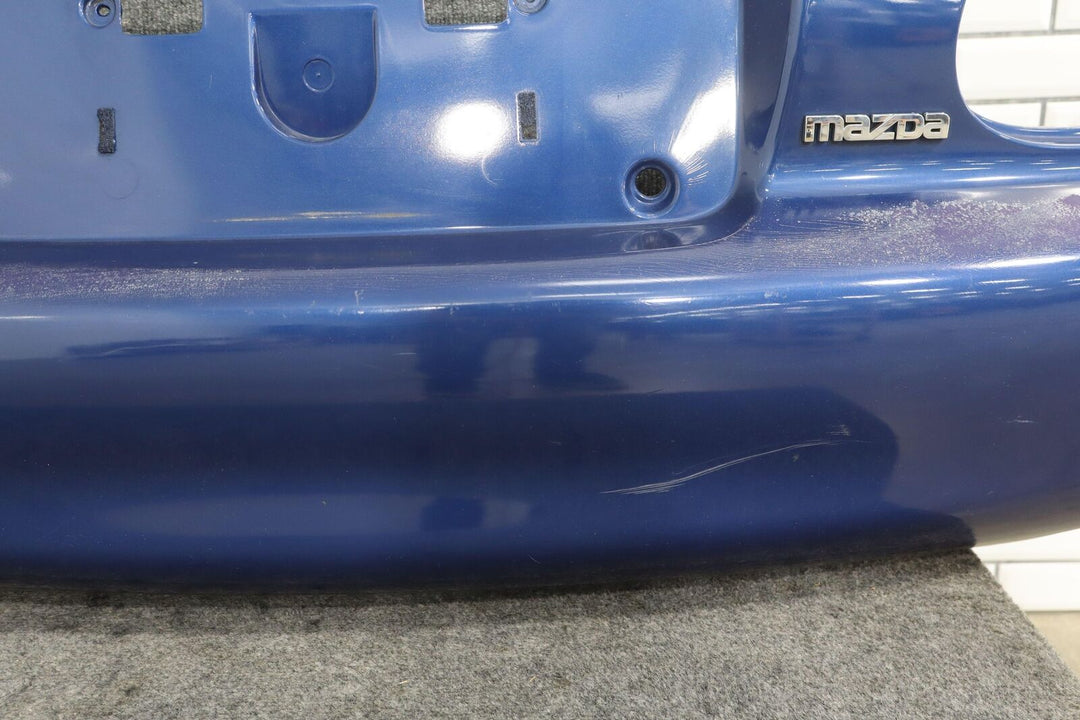 99-00 Mazda Miata NB Rear Bumper W/Rebar Sapphire Blue (20P) *Peeling*