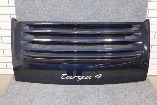 05-13 Porsche 911 997 Targa 4 Rear Deck Lid W/ Spoiler OEM (Midnight Blue 39C)