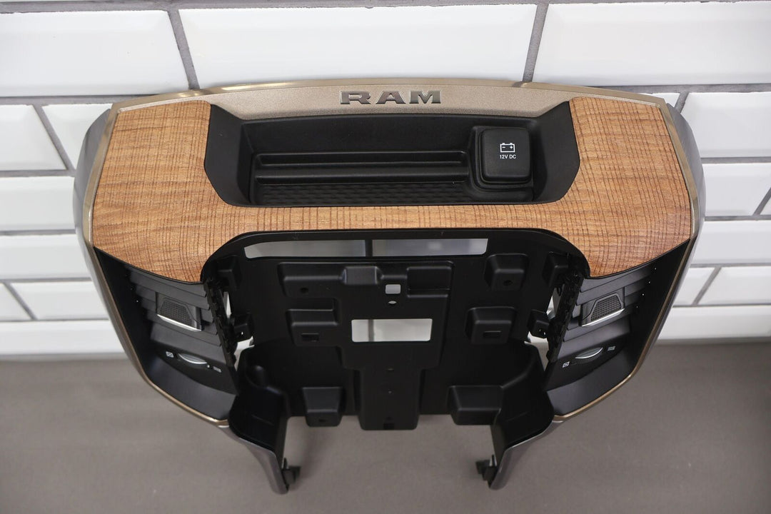 2020 Dodge Ram 1500 (6 Lug) Longhorn Dash Trim Kit Woodgrain (See Photos)