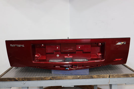 04-09 Cadillac XLR Bare Rear Deck / Trunk Lid (Infrared 80U) Heavy Sun Fade