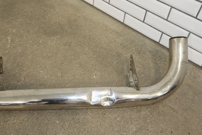 03-07 Hummer H2 SUV Right RH Running Board (Chrome/Black) Dented See Photos