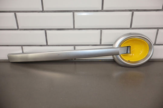 03-06 Chevy SSR LH Left Driver Interior Door Handle Trim Yellow & Silver