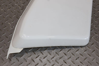 03-09 Hummer H2 Left LH Driver Cowl Vent Panel End Cap (White 50U) See Notes