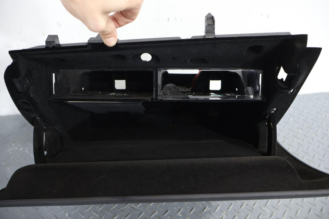 03-10 Bentley Continental GT GTC Leather Glove Box Door (Black 99) See Notes