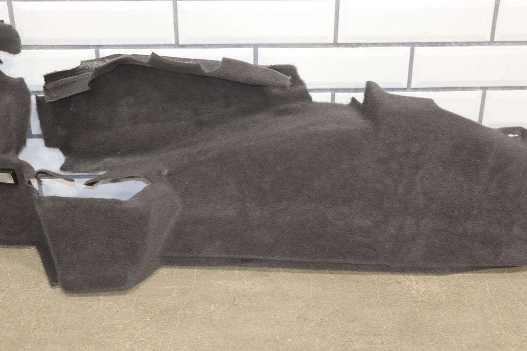 04-09 Cadillac XLR OEM 5 Piece Trunk Carpet Clean Out Dark Gray