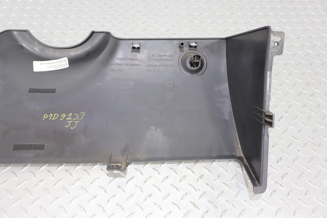 08-14 Dodge Challenger Left Driver Knee Bolster Trim Panel (Dark Slate ULDV)