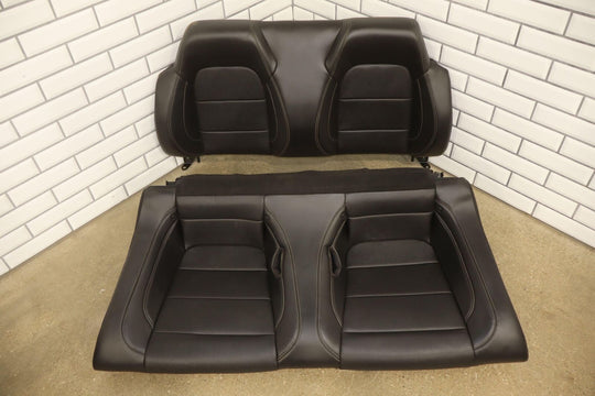 2018 Ford Mustang Convertible Black Leather Heated/Ventilated Seat Set