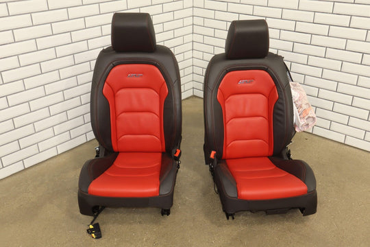 16-23 Chevy Camaro SS Convertible Leather Seat Set (Red H16) *Low Mileage*