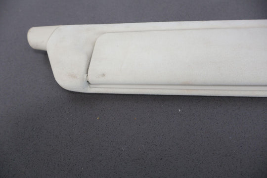 2016-2020 Tesla Model X Right RH Suede Interior Sunvisor (Cream) 1108418-03-B