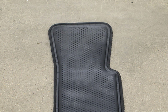 90-96 Chevy C4 Corvette Pair LH & RH Cloth OEM Floor Mats (Black 193) Mild Wear