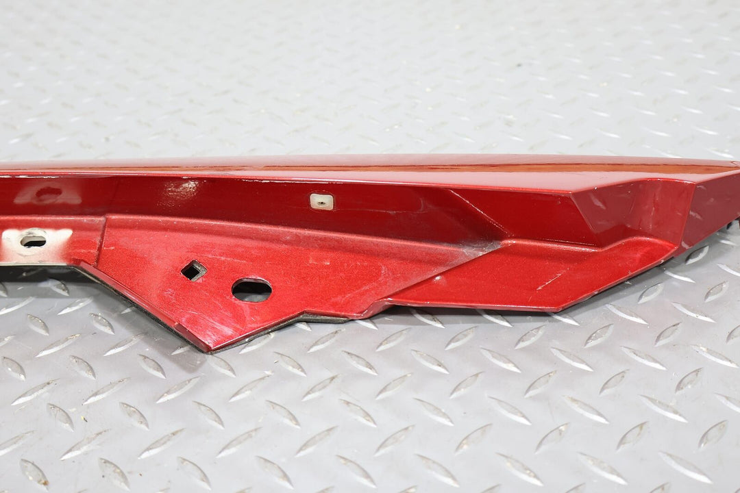 04-09 Cadillac XLR Right Passenger Exterior A Pillar Trim Panel (Crimson Pearl)