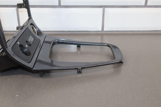 99-05 Mazda Miata NB Faux Carbon Fiber Radio Bezel Trim W/Shifter Bezel