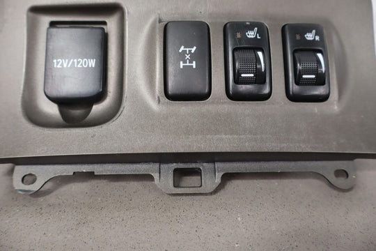 03-04 Lexus GX470 OEM 12V Outlet / 4X4 / Heated Seat Switches