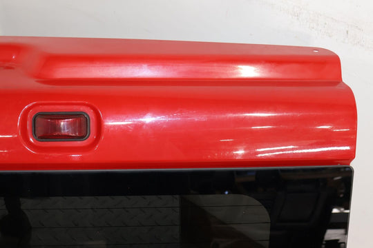 03-09 Hummer H2 Decklid Hatch W/Tail Finish Panel (Victory Red 74U) Latch Broken