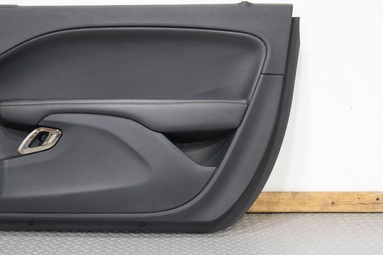 15-18 Dodge Challenger SRT Hellcat Right RH Door Trim Panel (Black EXX9) Leather