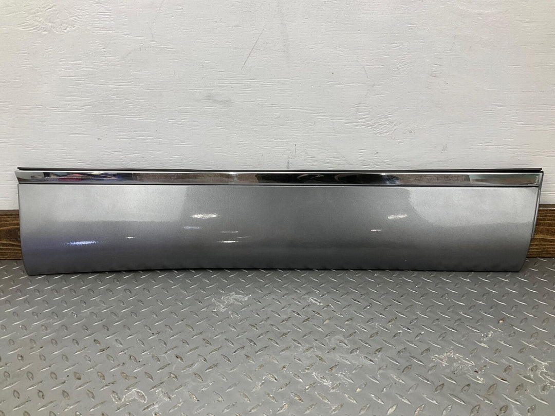 2008 Maybach 57 W240 REAR Right RH Lower Door Moulding (Gray/Chrome) OEM