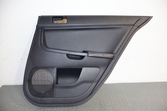 08-15 Mitsubishi Lancer Evolution EVO X MR Rear Right Door Trim Panel -Black 82X