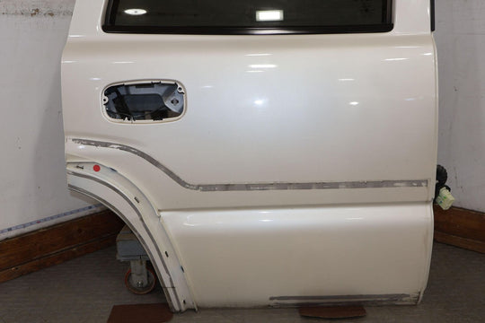 02-06 Cadillac Escalade Rear Right RH Door W/Glass (White Diamond 98U) Short WB