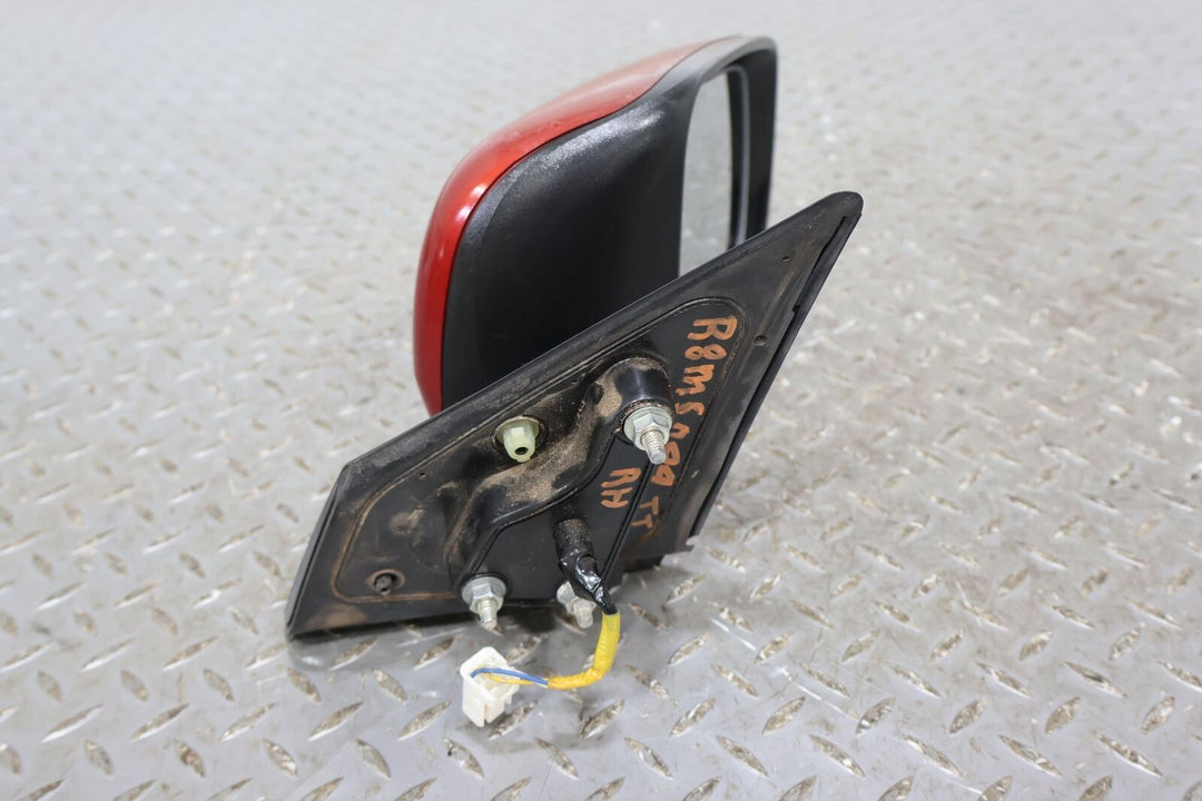 08-14 Mitsubishi Lancer EVO X Right Door Mirror (Rally Red P26) Power Tested