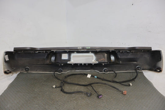 02-06 Cadillac Escalade Short WB Rear OEM Bumper W/Parking Sensors White Diamond