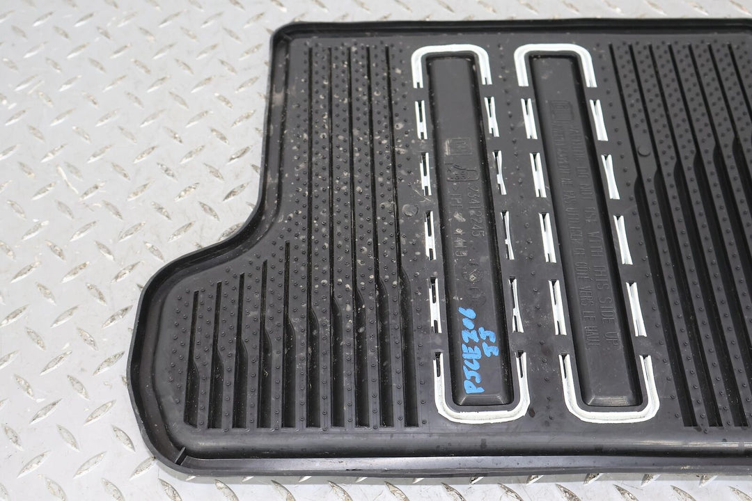 16-20 Chevy Camaro Coupe All Weather Floors Mats Set of 4 (Black/White Accents)