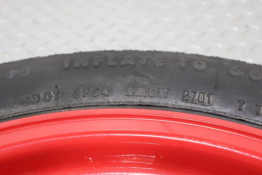 99-05 Porsche 911 996 Carrera OEM 17x3.5 1/2 Compact Temporary Spare Tire