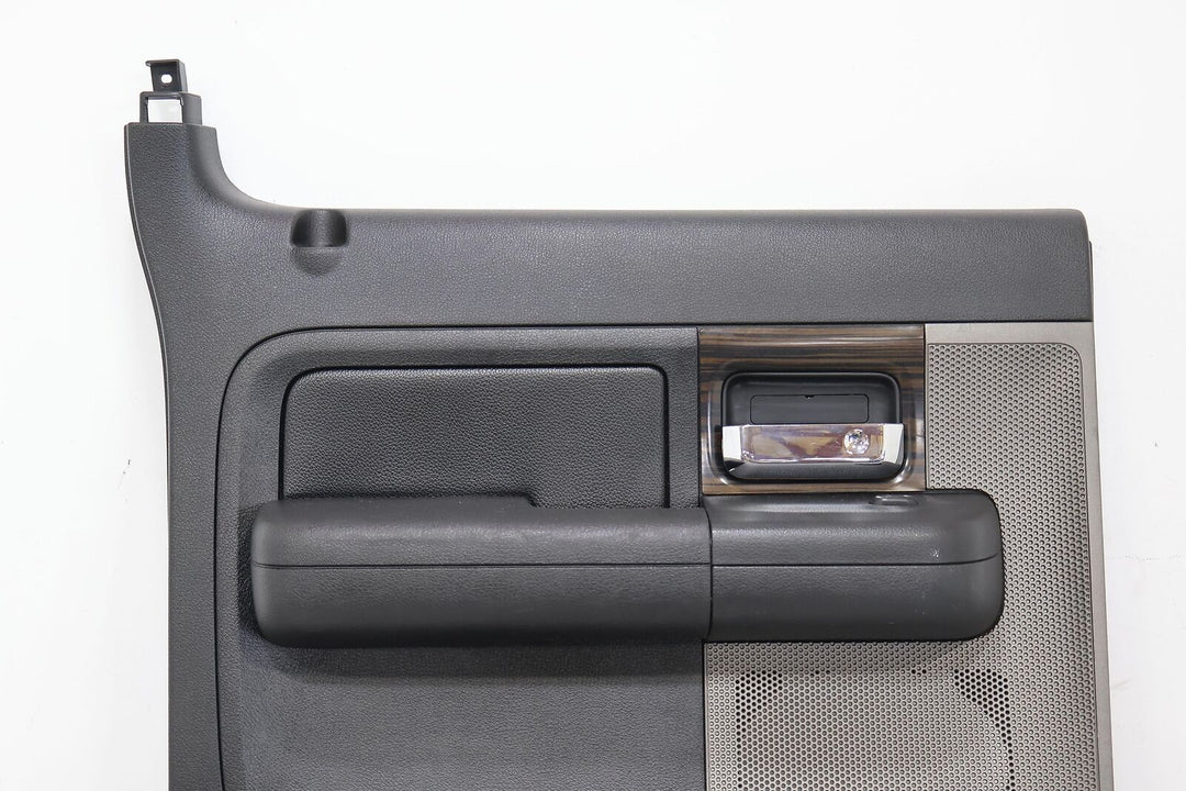 07-08 Lincoln Mark LT Crew Cab Rear Right RH Door Trim Panel (Black/Woodgrain)