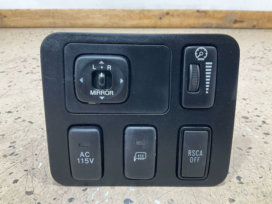 03-09 Lexus GX470 Dimmer/Mirror Switch Control Panel with Bezel OEM