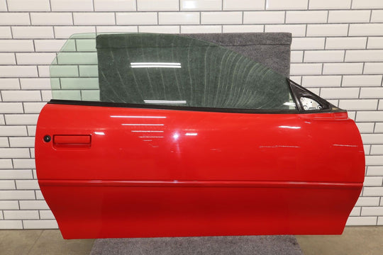 93-02 Chevy Camaro Passenger Right Door with Glass/Regulator (Bright Red 81U)