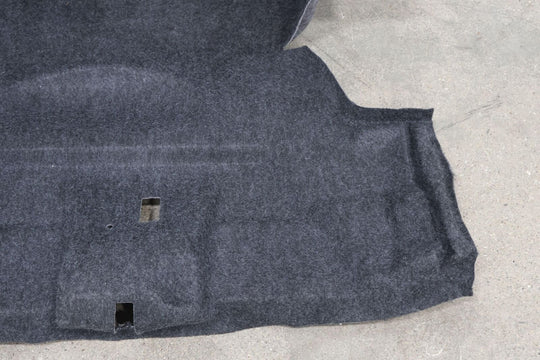 2002 Chevuy Camaro Convertible Rear Interior Trunk Carpet Cleanout (Dark Gray)