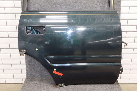 91-98 Toyota Land Cruiser RH Right Passenger REAR Door Shell Emerald Pearl 6M1