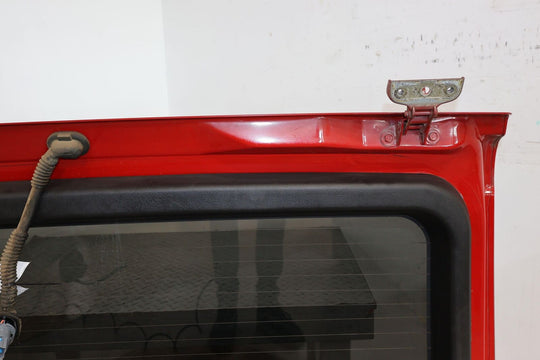 03-09 Hummer H2 Decklid Hatch W/Tail Finish Panel (Victory Red 74U) Latch Broken