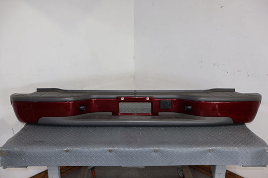 01-06 Chevy Tahoe Z71 Rear Bumper (Sport Red 63u) Mild Dents On Both Corners