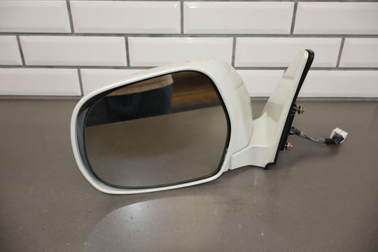 03-09 Lexus GX470 LH Left Driver Power Door Mirror W/Memory &Heat Blizzard Pearl