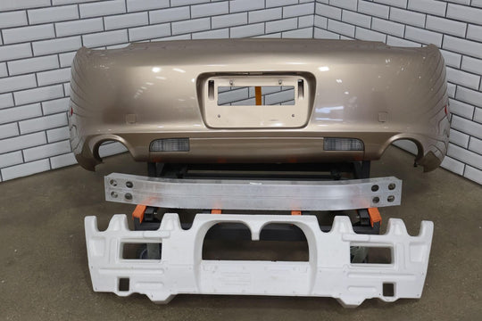 02-10 Lexus SC430 Rear OEM Bumper W/ Rebar& Reverse Lights (Egyptian Sand Pearl)