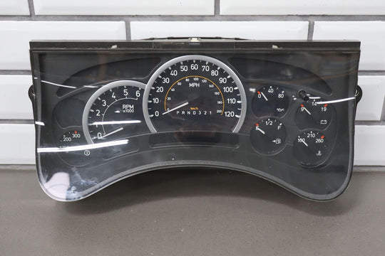 06-07 Hummer H2 120MPH/200KPH Speedometer Cluster (15129441)