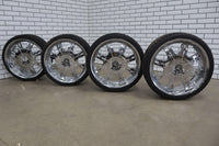 Cadillac XLR Set of 4 TSW 22x8.5 Wheels W/Tires *See Photos & Notes*