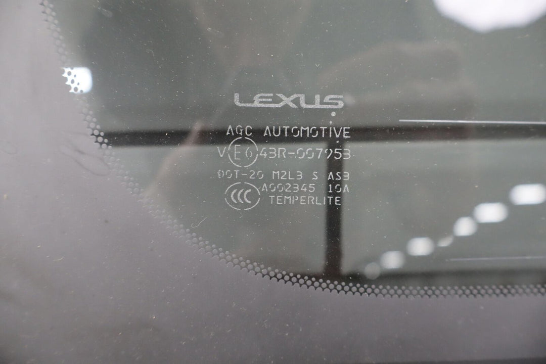 10-23 Lexus GX460 Right Passenger Rear Quarter Glass Window (Antenna)