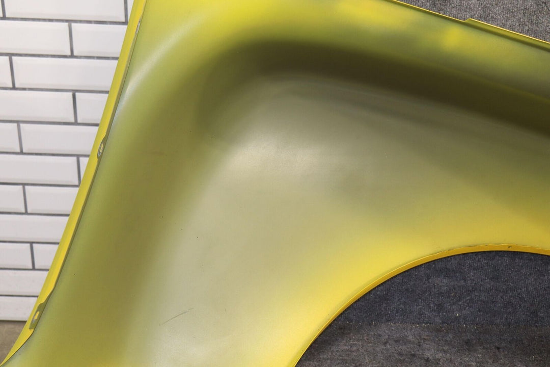 03-06 Chevy SSR LH Left Driver Front Fender Slingshot Yellow (79U) *Dented*