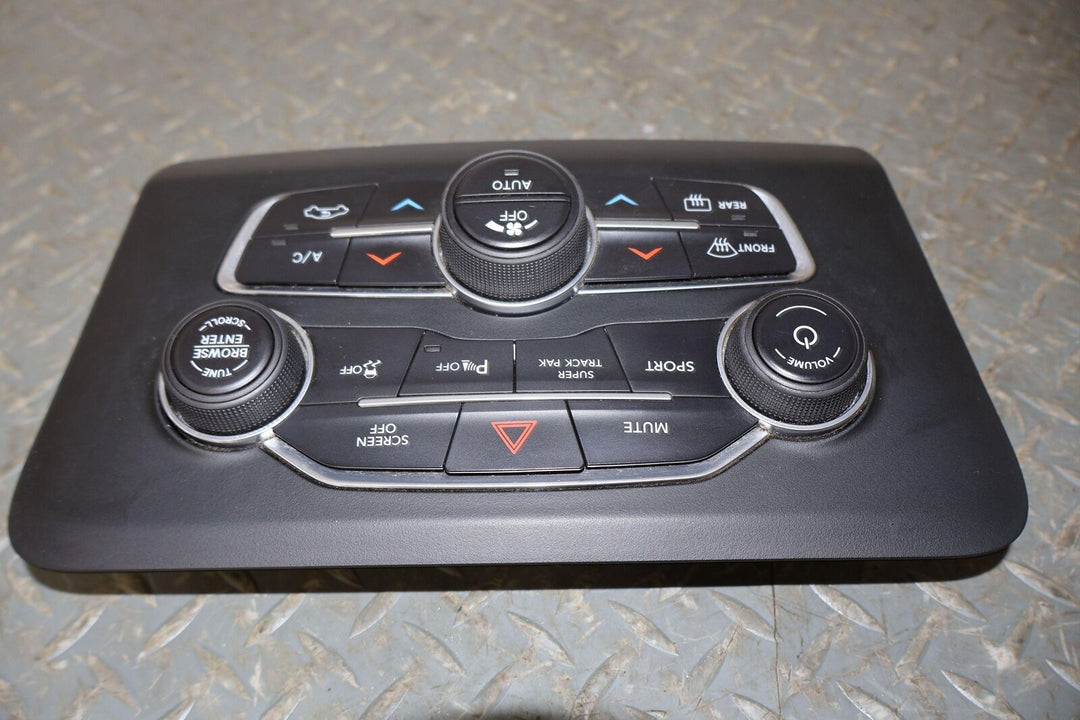 17-22 Dodge Charger SRT Auto Temperature Dual Zone Climate Control Panel OEM