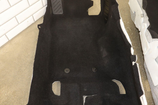 2016 Mazda Miata Interior Cabin Carpet Cleanout W/ Left & Right Sections (Black)