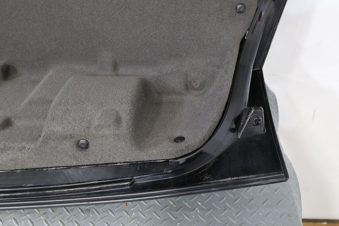 04-09 Cadillac XLR Bare Rear Deck / Trunk Lid (Black Respray) Sold Bare