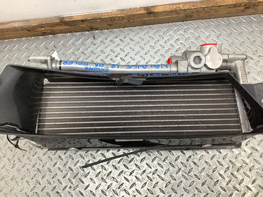 08-13 Lamborghini Gallardo LP550 LP560 570-4 Left LH Rear Oil Cooler W/ Duct OEM