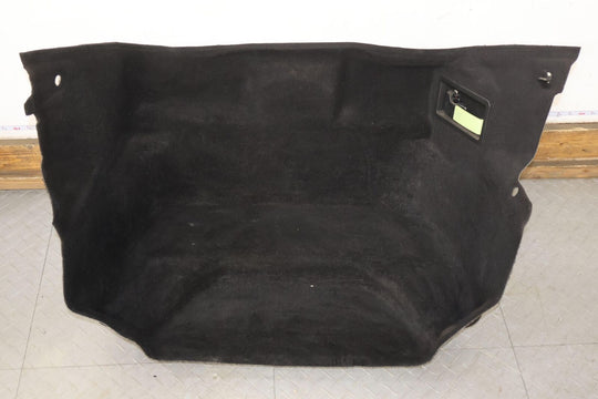 05-08 Porsche 911 997 Convertible Front Trunk Carpet Cleanout (Black)