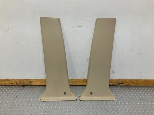 03-09 Lexus GX470 Pair LH&RH Lower B-Pillar Trim Panels (Ivory LH00) See Notes