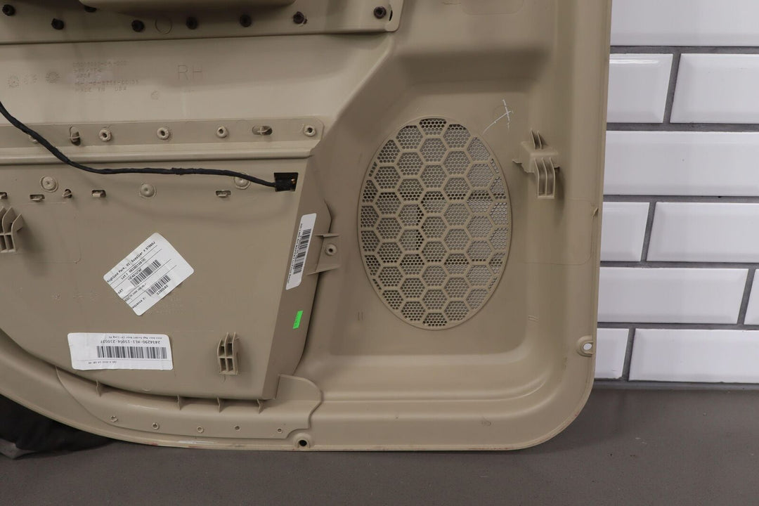 13-18 Ram Crew Cab Laramie Right Rear Interior Door Panel (Light Frost Beige)