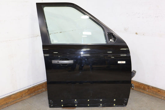 06-13 Range Rover Sport Front Right RH Door W/ Glass (Santorini Black 820) Notes